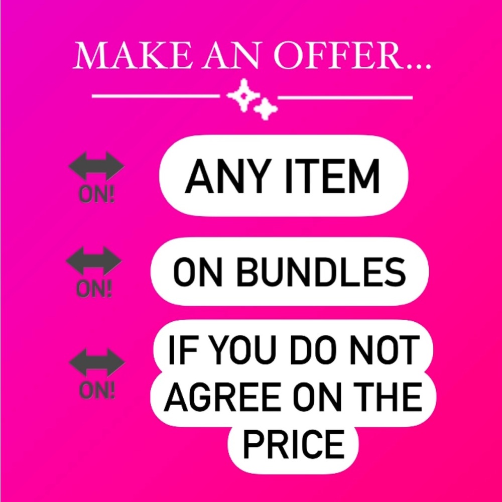 MAKE AN OFFER✨
